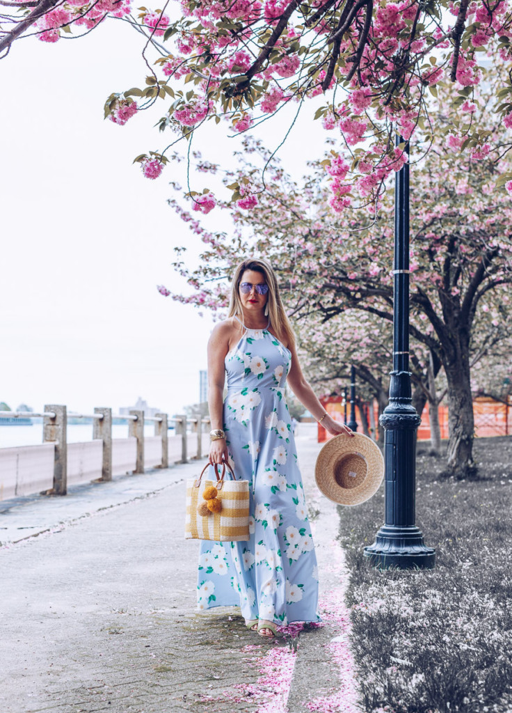 Shein white floral outlet dress